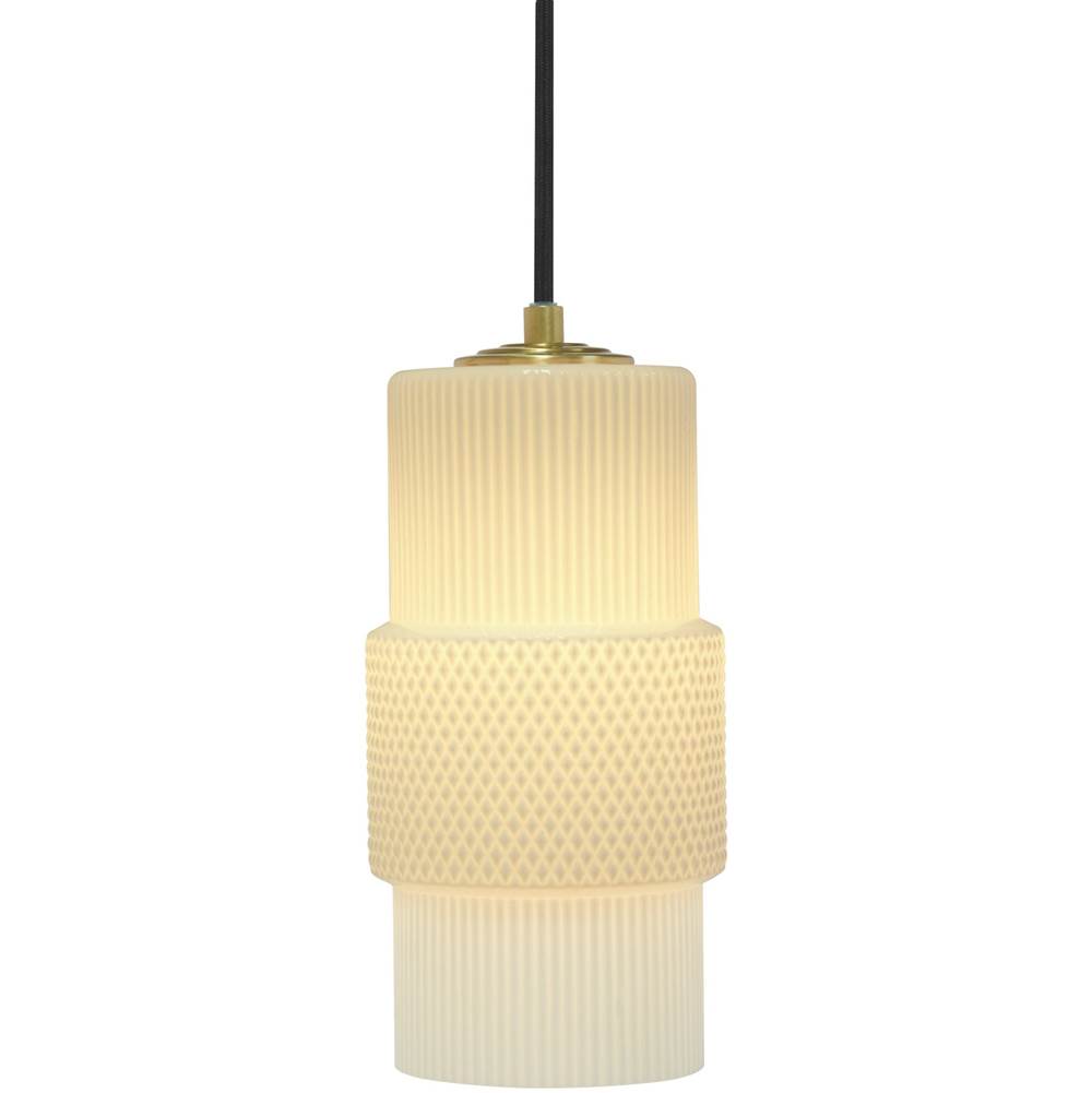 Oggetti Lighting Mimo, Cylinder Pendant, White