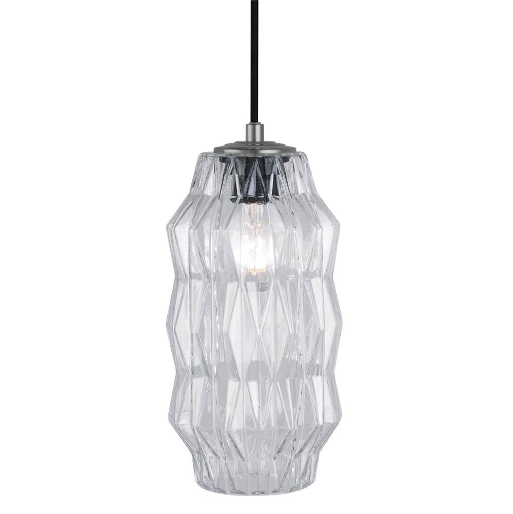 Oggetti Lighting Mimo, Faceted Pendant, Clear