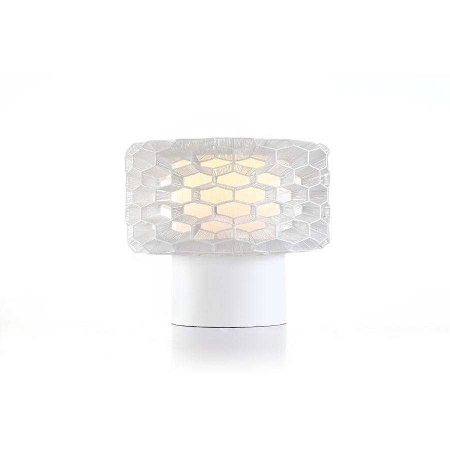 Oggetti Lighting Schema, Honey Comb Large Table Lamp, White