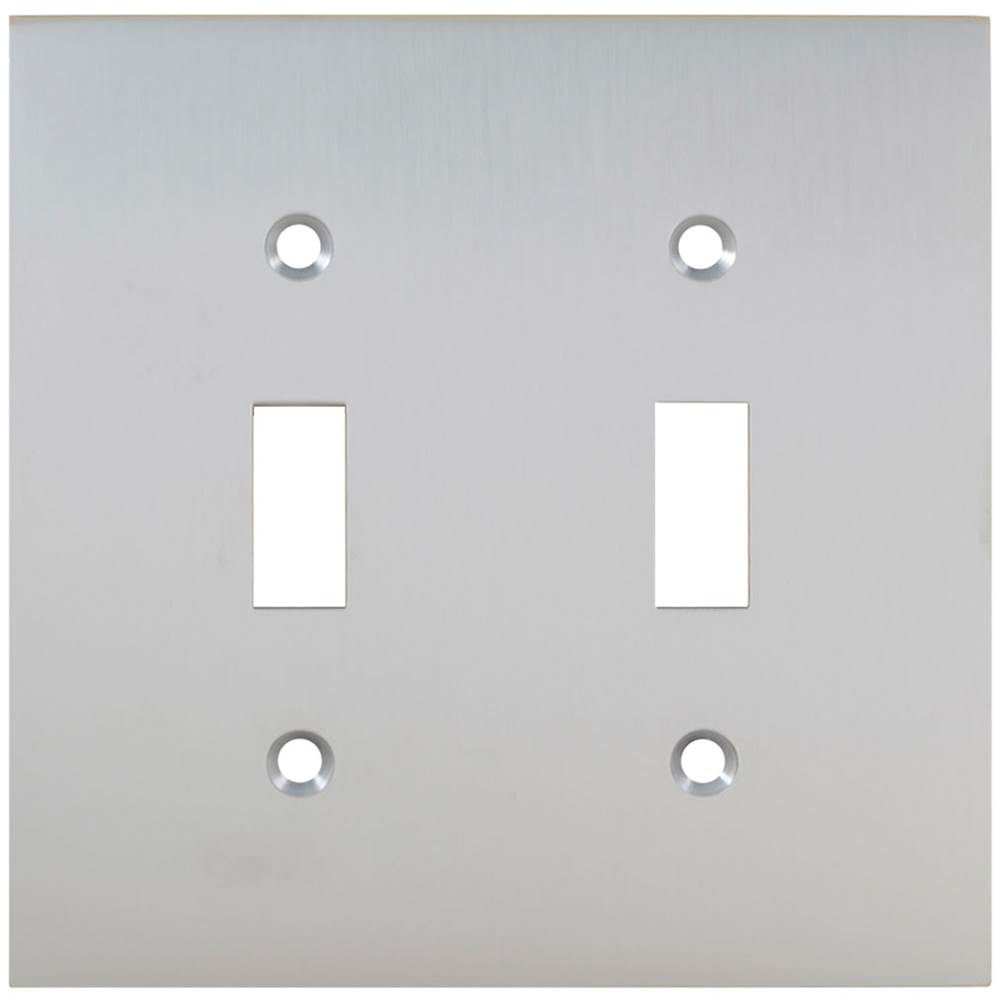 OMNIA Double Toggle Switchplate US15