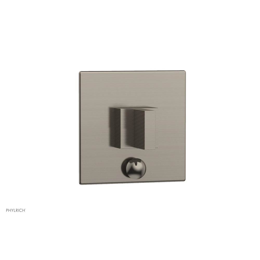 Phylrich STRIA Pressure Balance Shower Plate with Diverter and Handle Trim Set 4-119