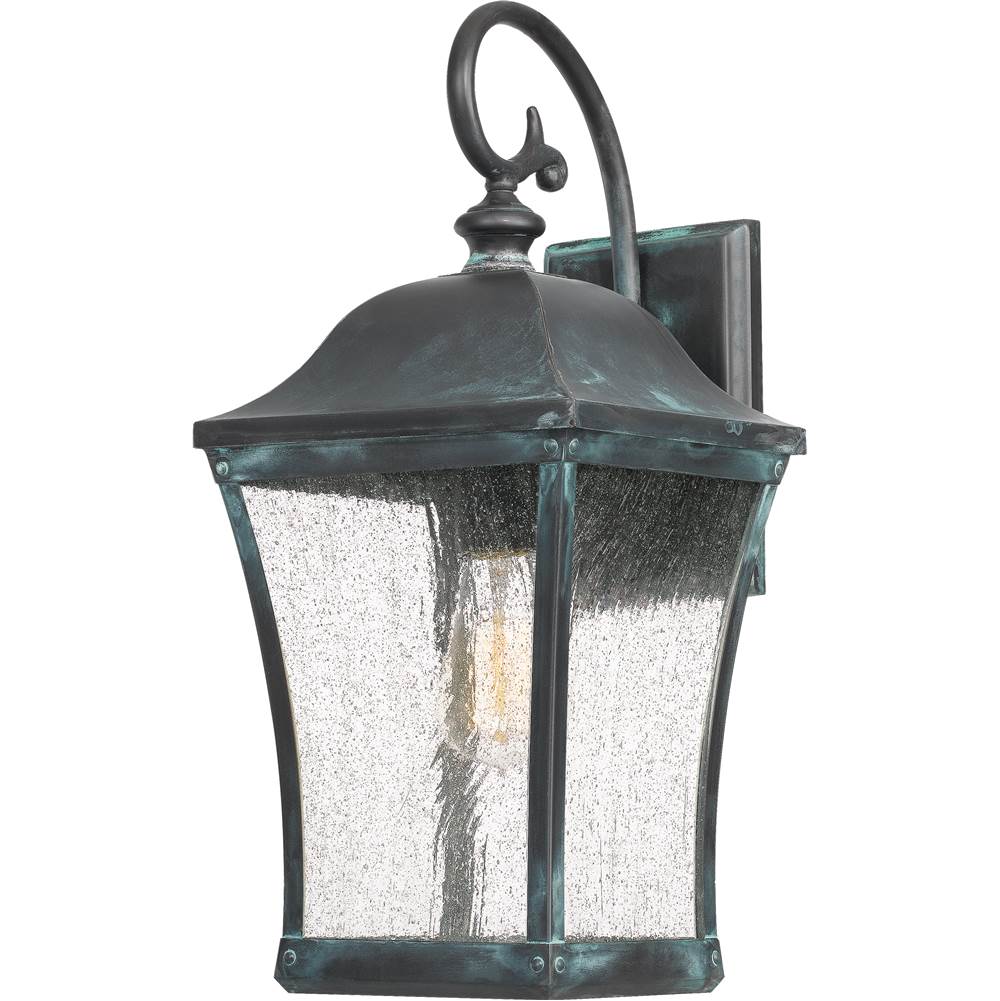 Quoizel Outdoor Wall 1 Light Aged Verde