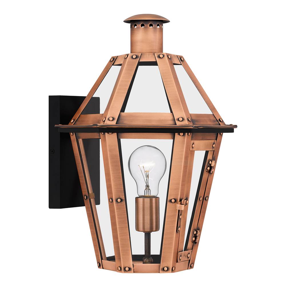 Quoizel Outdoor wall 1 light aged copper