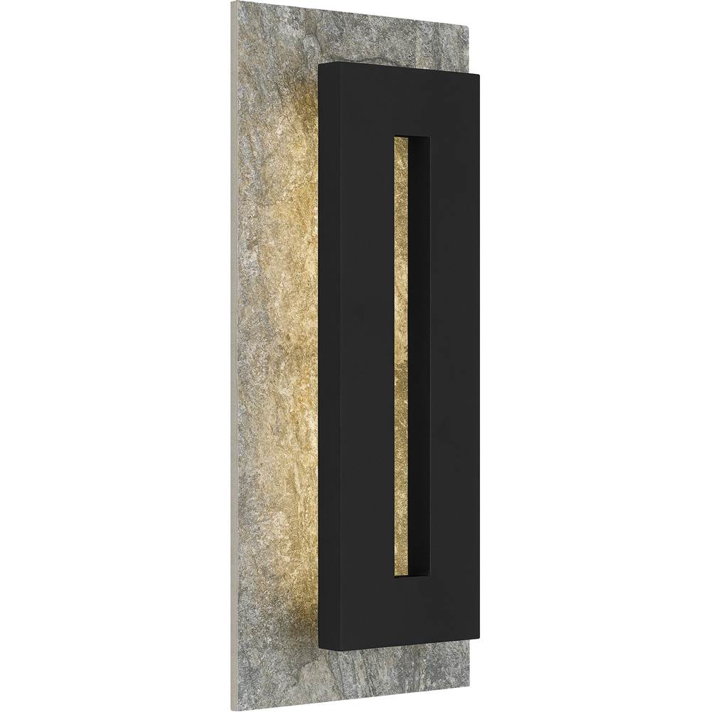 Quoizel Outdoor wall led light earth black