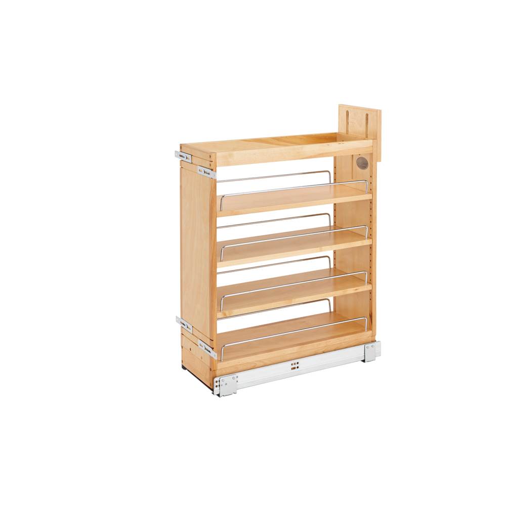 Rev-A-Shelf Wood Base Cabinet Pull Out Organizer w/Soft Close and Servo Drive System