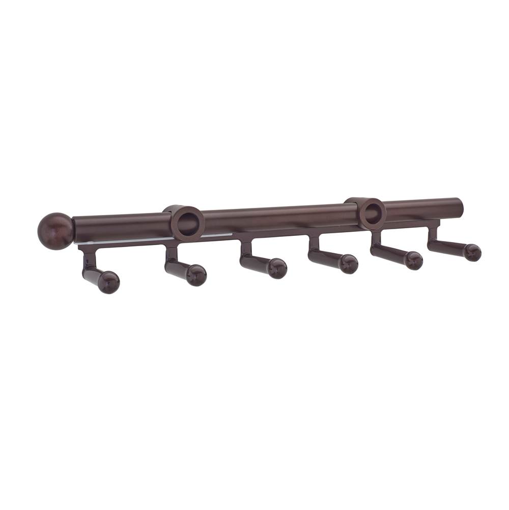 Rev-A-Shelf Sliding Belt and Scarf Rack for Custom Closet Systems