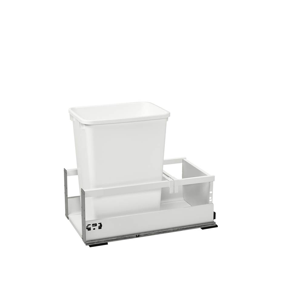 Rev-A-Shelf Tandem Pull Out Waste/Trash Container w/Soft Close and Servo Drive System