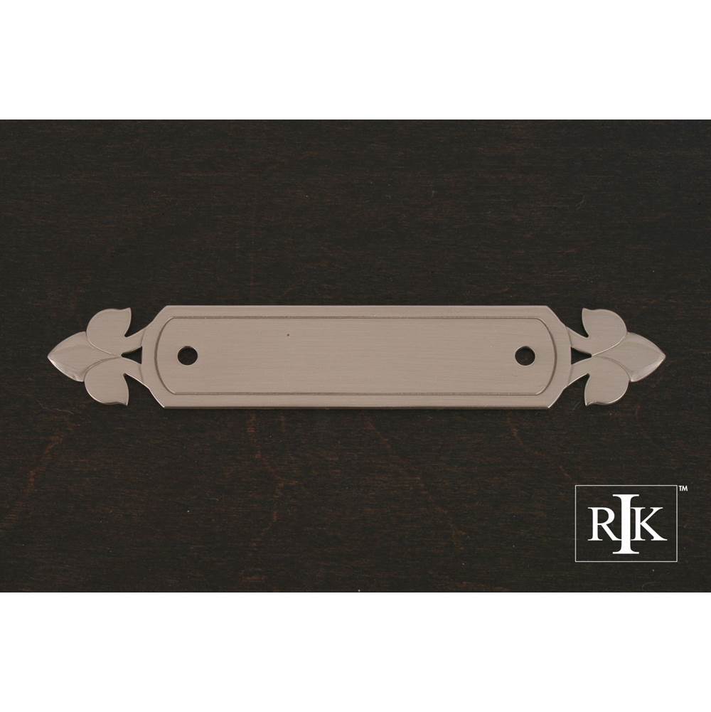 RK International Backplate with Spade Ends
