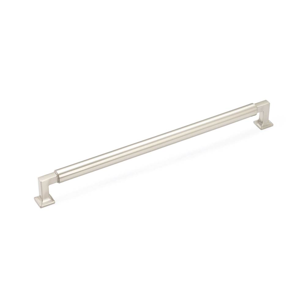 Schaub And Company Concealed Surface, Appliance Pull, Satin Nickel, 15'' cc