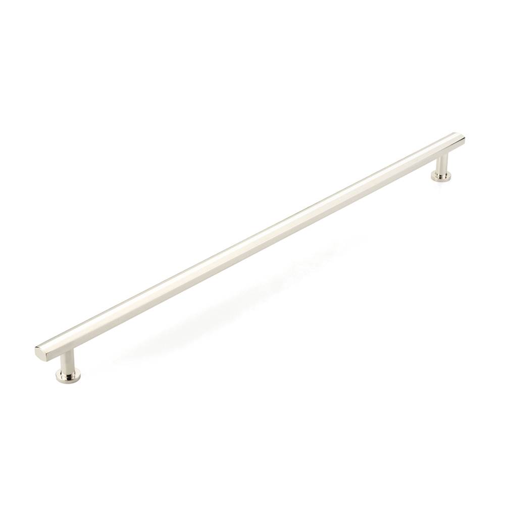 Schaub And Company Concealed Surface, Appliance Pull, Polished Nickel, 24'' cc