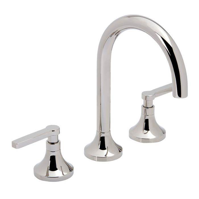 Sigma 120 Widespread Lav Set with Capella Levers POLISHED NICKEL PVD .43