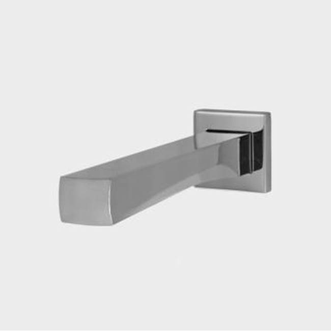 Sigma 1900 Wall Tub Spout UNCOATED POLISHED BRASS .33