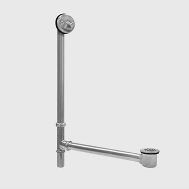 Sigma Concealed Trip-lever Waste & Overflow with Bathtub Drain & Strainer Makes up to 22''x 25''- 27'' Tall, Adjustable  SATIN COPPER .28