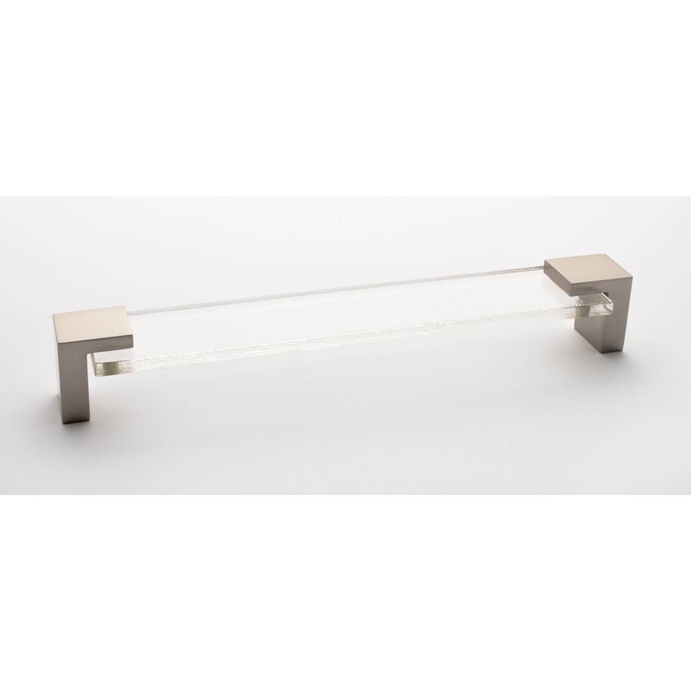 Sietto Affinity Clear Pull With Satin Nickel Base