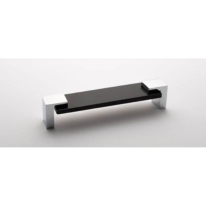Sietto Affinity Black Pull With Polished Chrome Base