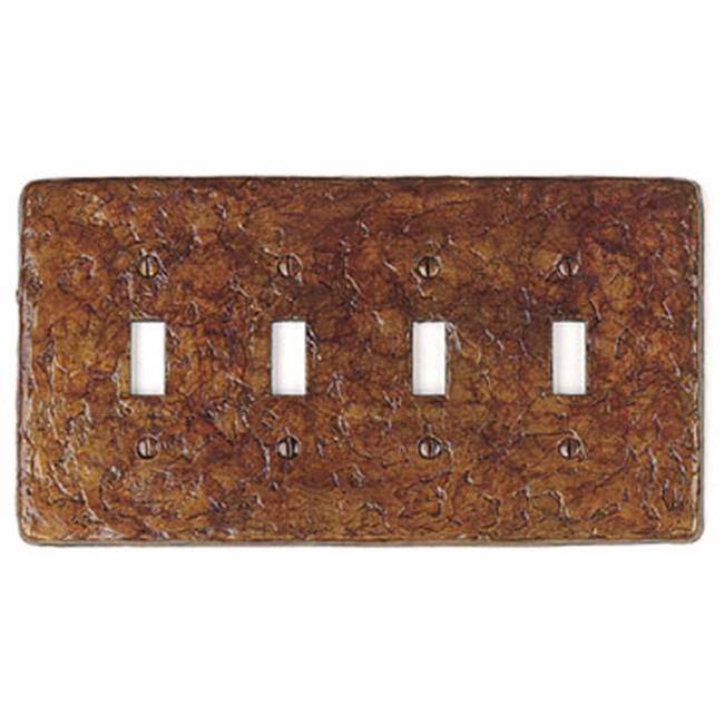 Soko by Jaye Design Wall Plate Cover 6-1/2w x 4-1/2h - Oil Rubbed
