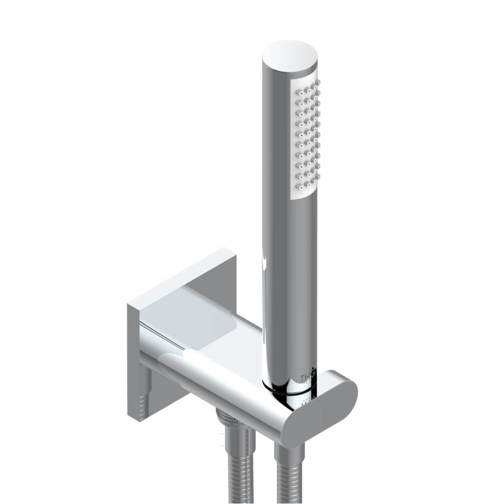THG Wall mounted handshower with integrated fixed hook