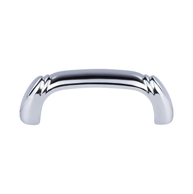 Top Knobs Dover D Pull 2 1/2 Inch (c-c) Polished Chrome