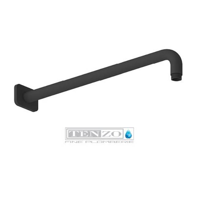 Tenzo Shwr arm wall mount 40cm (16in) matte black