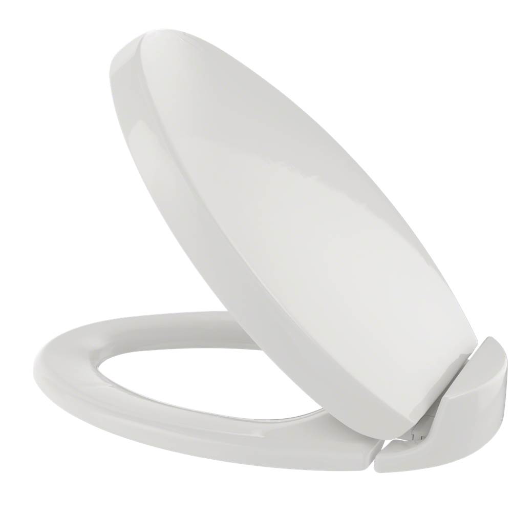 TOTO Toto® Oval Softclose® Non Slamming, Slow Close Elongated Toilet Seat And Lid, Colonial White