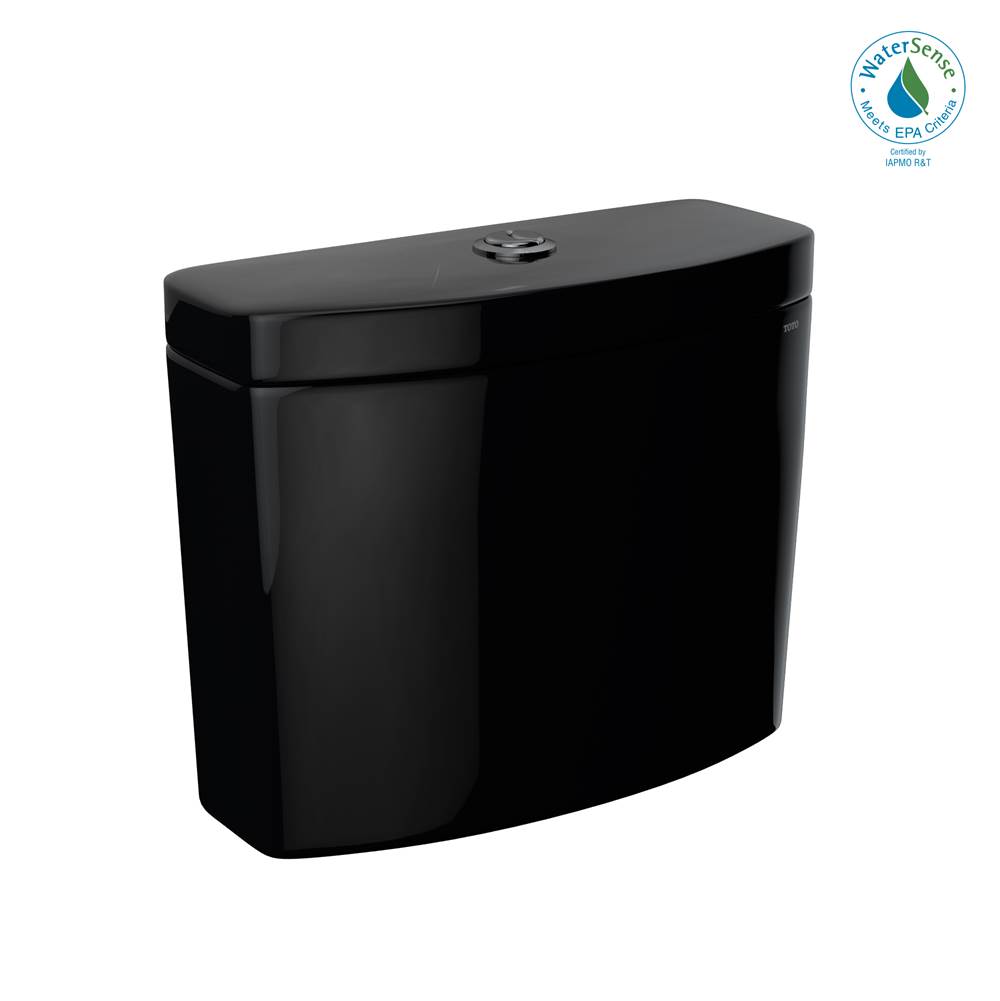 TOTO Toto® Aquia® Iv Dual Flush 1.28 And 0.9 Gpf Toilet Tank Only With Washlet®+ Auto Flush Compatibility, Ebony