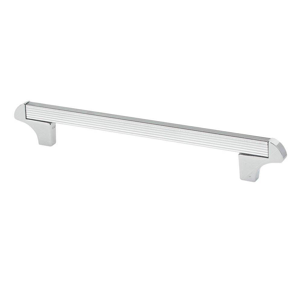 Topex Square Transitional Cabinet Pull Bright Chrome 160mm