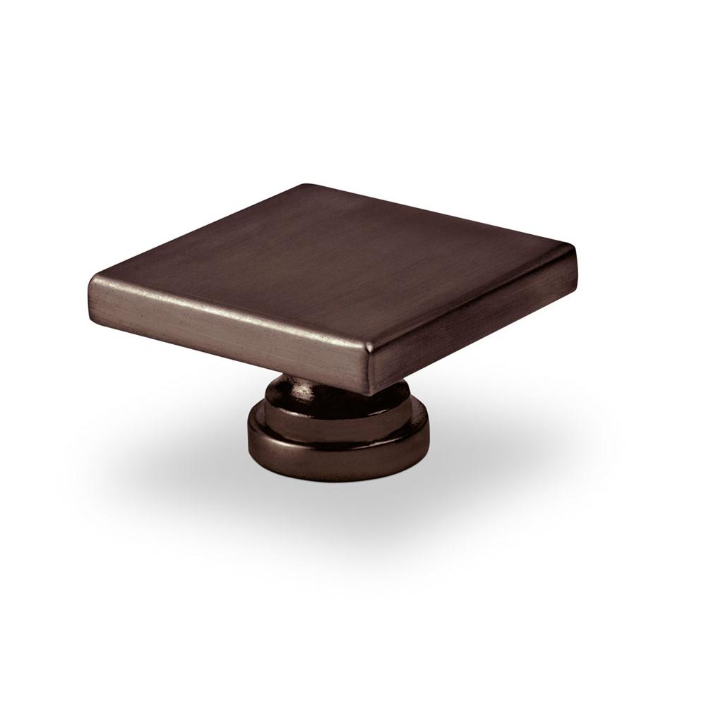 Topex Large Square Knob Brushed Oil Rubbed Bronze