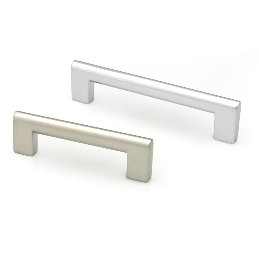 Topex Pull Flat Edge Centers 128mm..Stainless Steel Look
