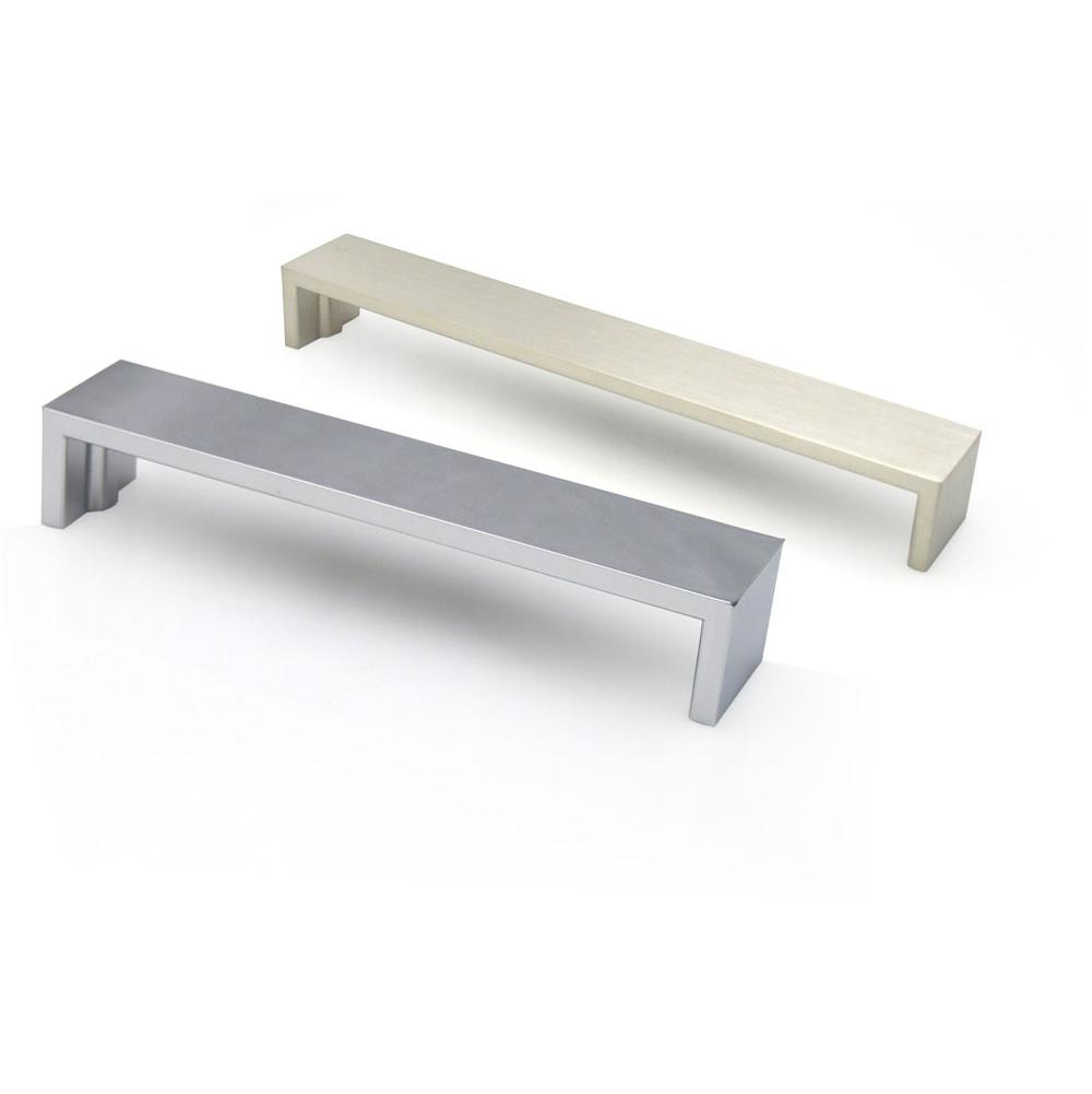 Topex Broad Flat Bench Pull 224mm..Stainless Steel Look