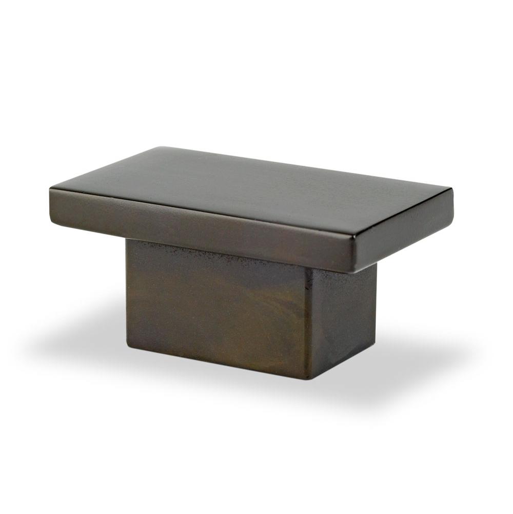 Topex Small Rectangular, Brushed Oil Rubbed Bronze, 44mm Overall