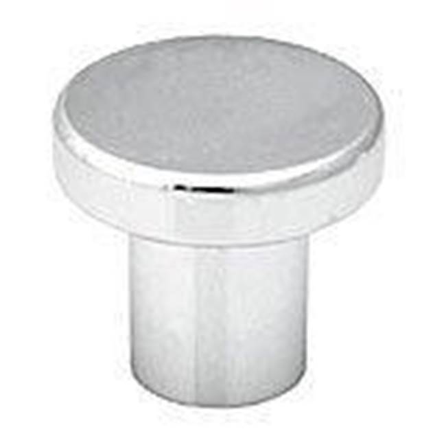 Topex Spotted Edge Knob 50mm Stainless Steel Look