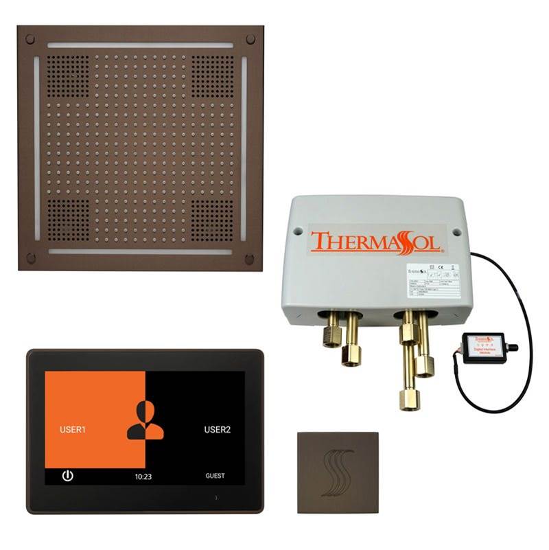ThermaSol The Total Wellness Hydrovive Package with 10'' ThermaTouch  Square