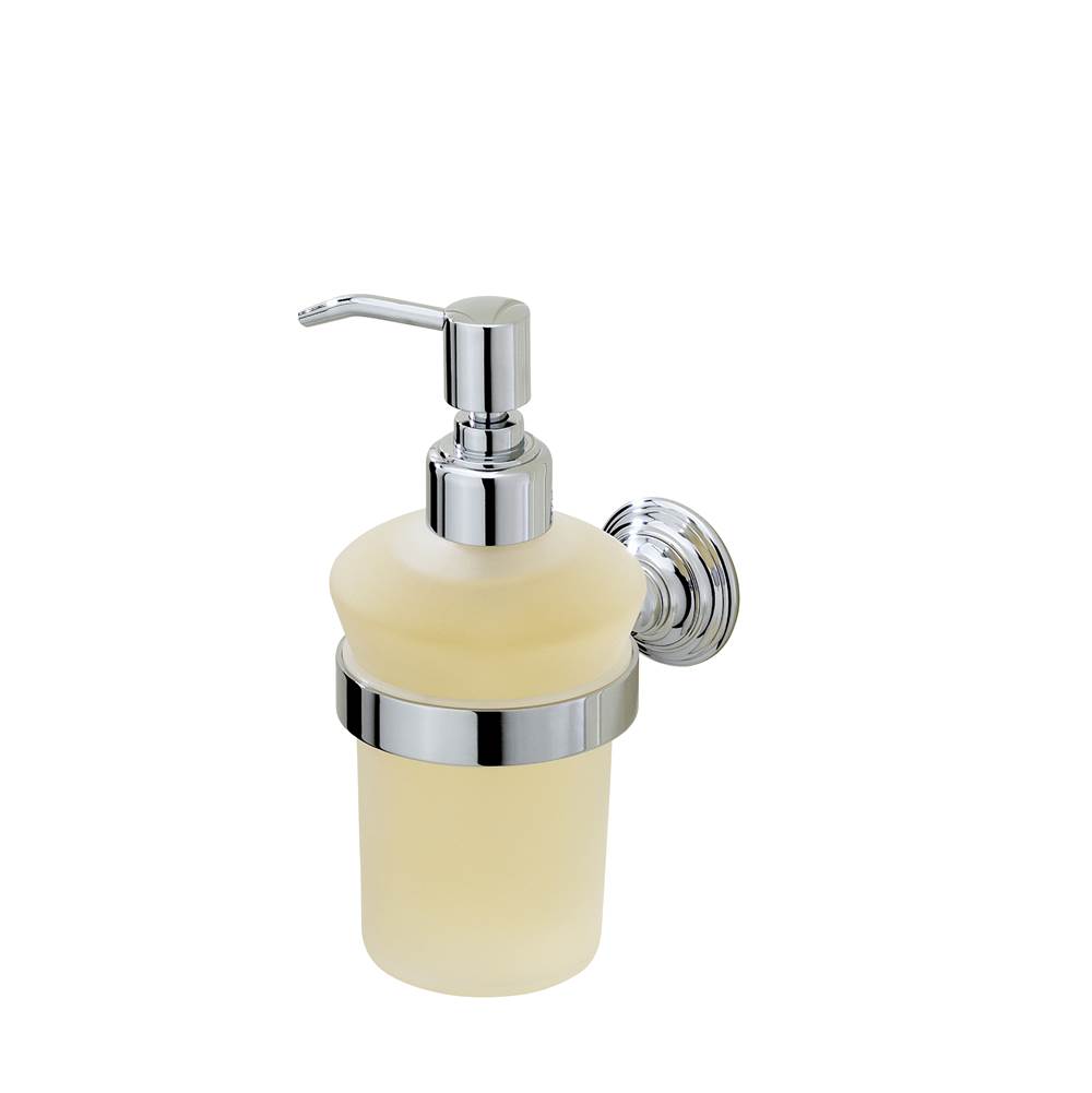 Valsan Kingston Unlacqured Brass Liquid Soap Dispenser
