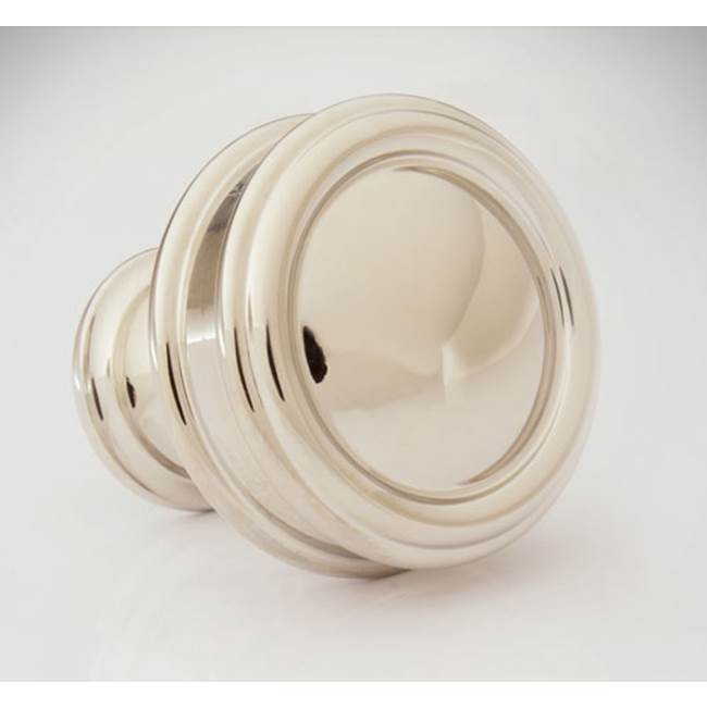 Water Street Brass Port Royal 1-1/2'' Double Band Rope Knob - Polished Brass No Lacquer