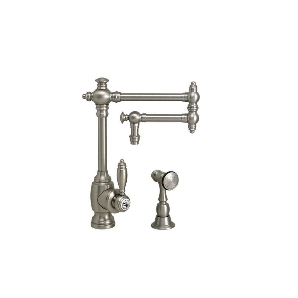 Waterstone Waterstone Towson Kitchen Faucet - 12'' Articulated Spout w/ Side Spray