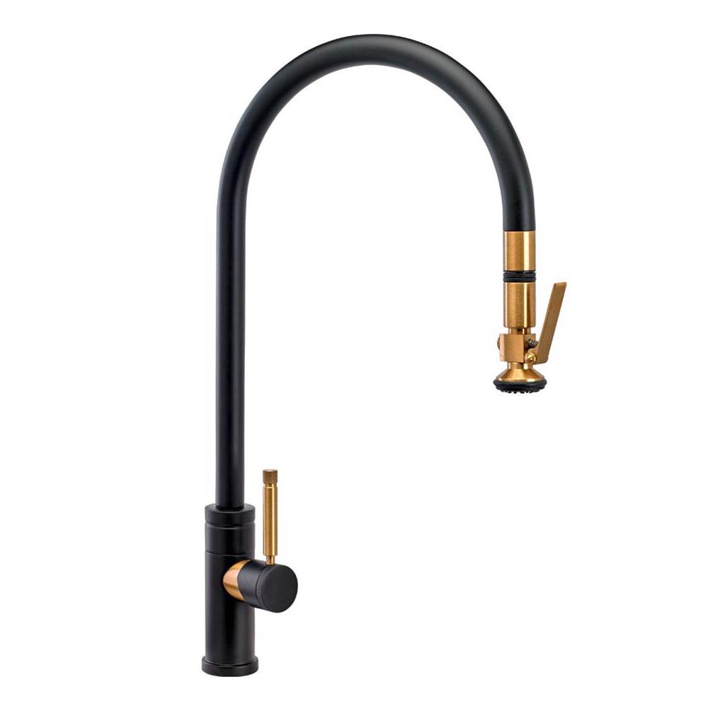 Waterstone Waterstone Industrial Extended Reach PLP Pulldown Faucet - Lever Sprayer