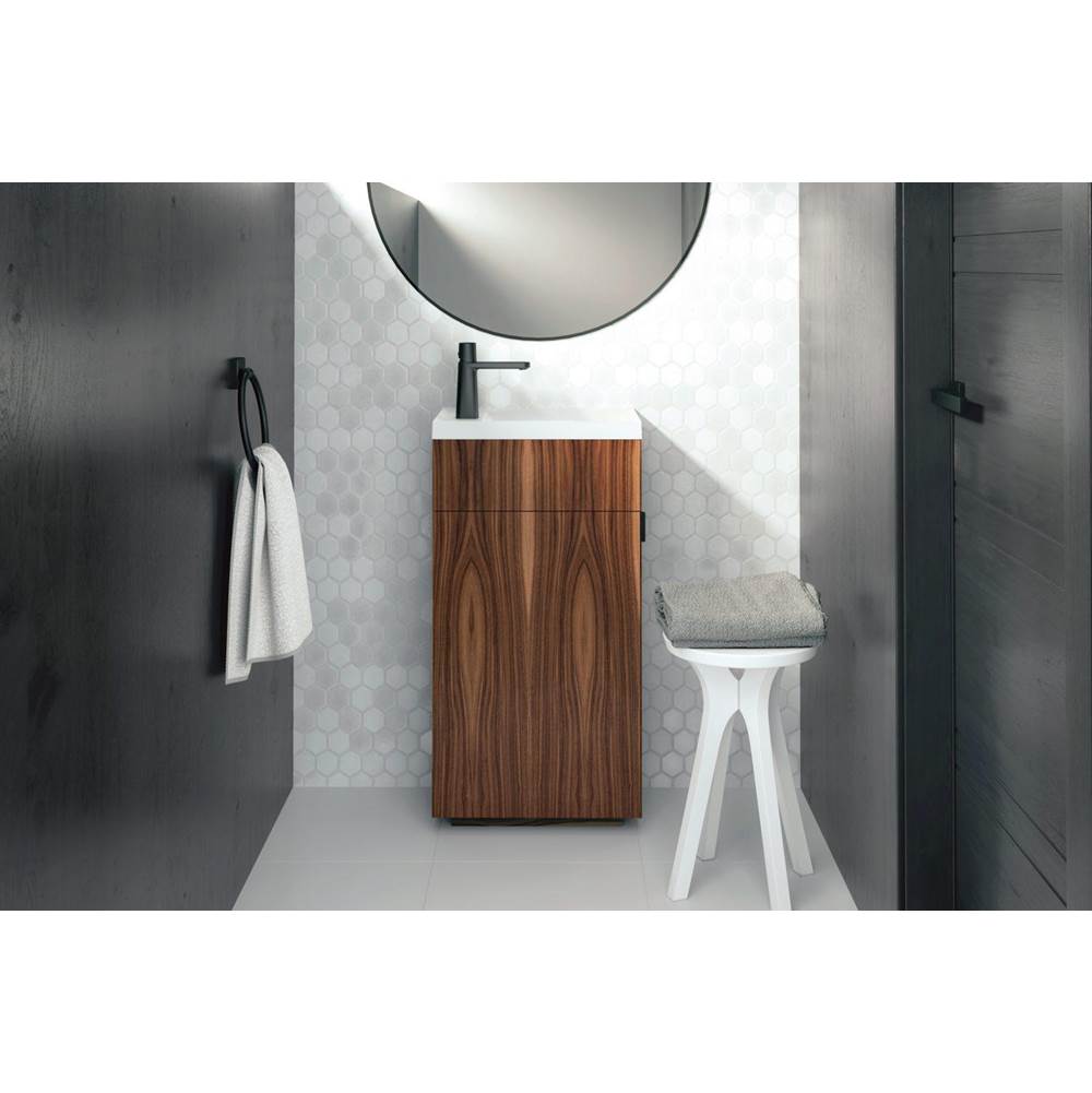 WETSTYLE Furniture ''Stelle'' - Pedestal With Door 18 X 12 - Lacquer Wetmar White High Gloss