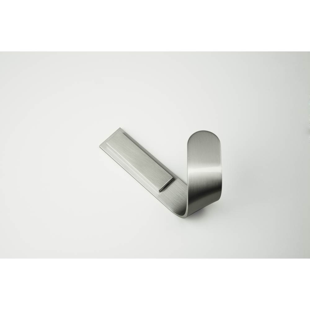Zen Design Paper Hook W 4 1/4'' x H 4'' Brushed Nickel
