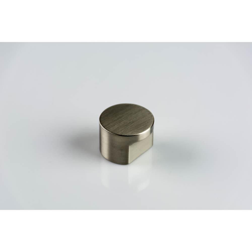 Zen Design Radio Knob Diameter 1'' Brushed Nickel
