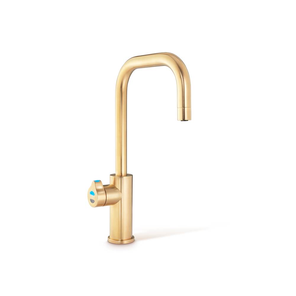 Zip Water Tap, Cube BC, Brushed Gold