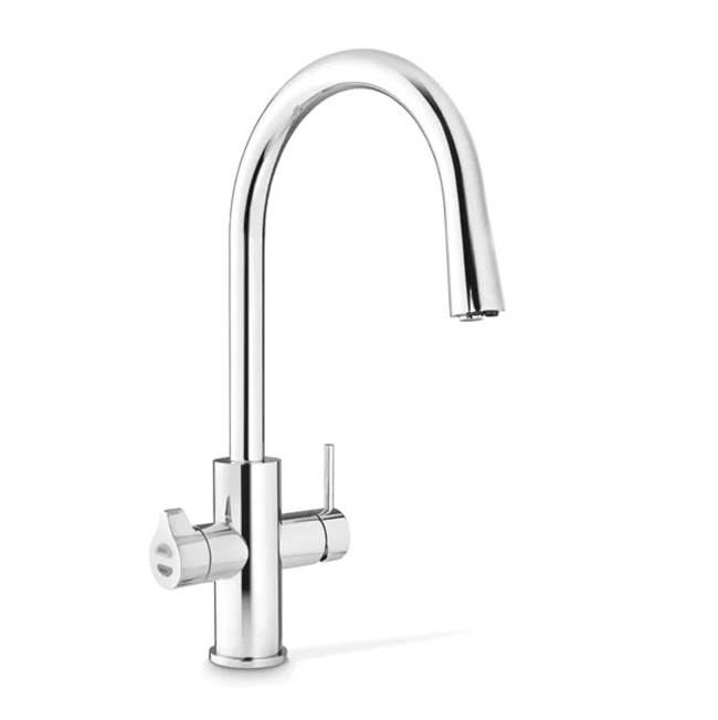 Zip Water HydroTap Boiling, Chilled, Sparkling for Residential and Small Commercial applications with Celsius All-In-One Tap and Faucet - Bright Chrome