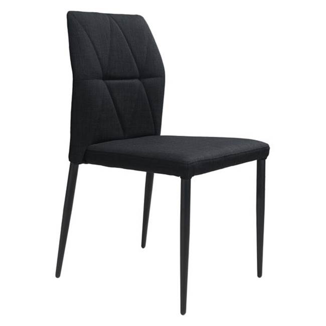 Zuo Revolution Dining Chair (Set of 4) Black