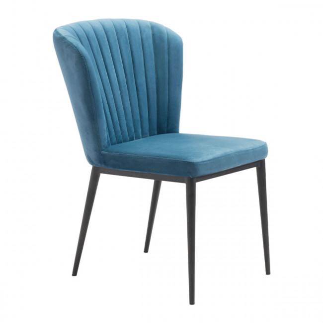 Zuo Tolivere Dining Chair (Set of 2) Blue