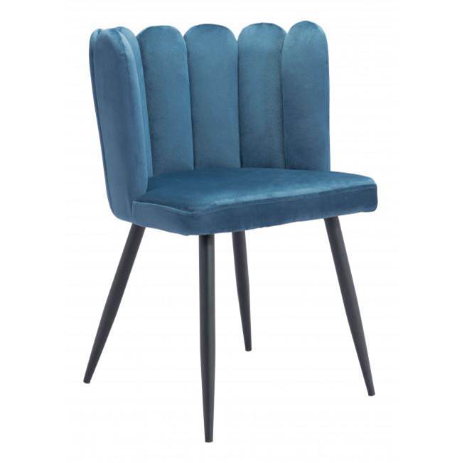 Zuo Adele Dining Chair (Set of 2) Blue