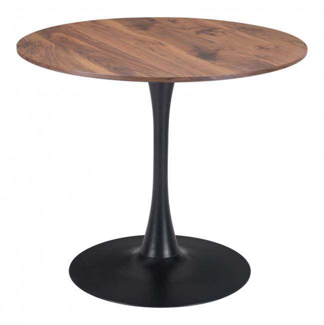 Zuo Opus Dining Table Brown and Black