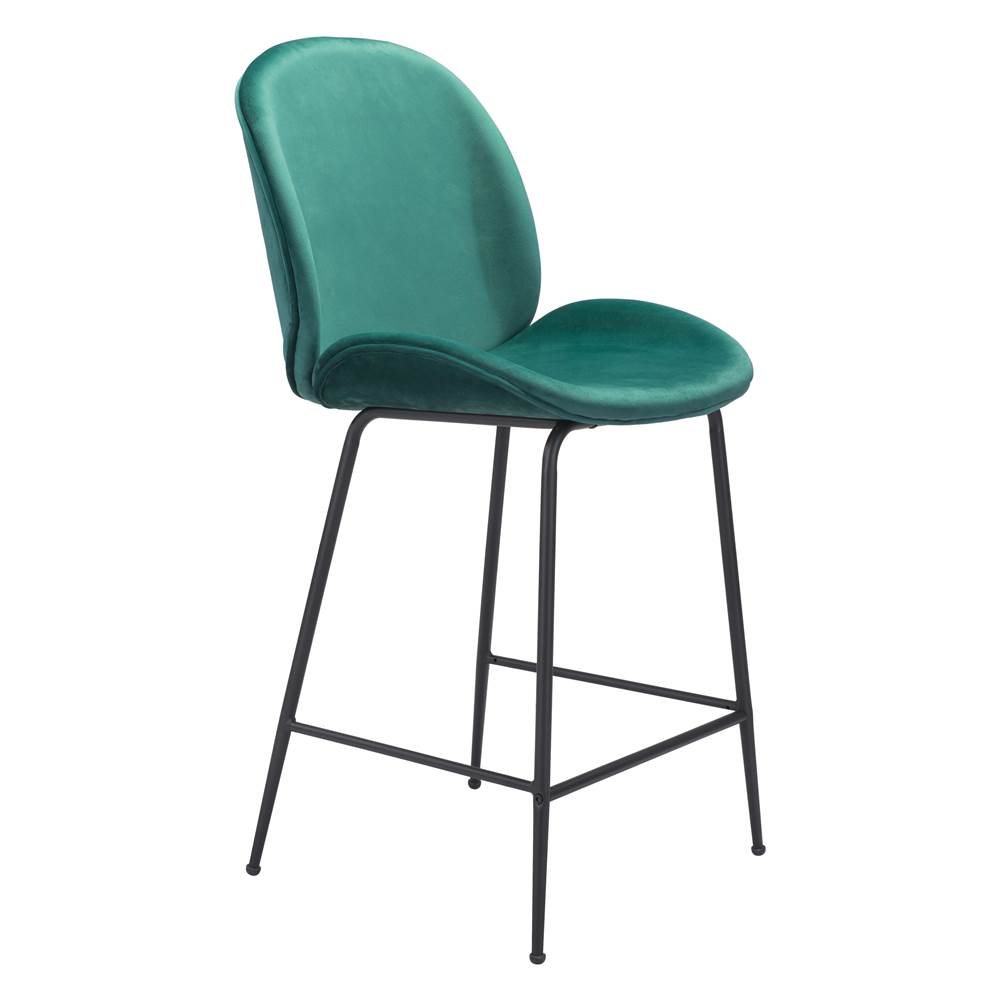 Zuo Miles Counter Chair Green