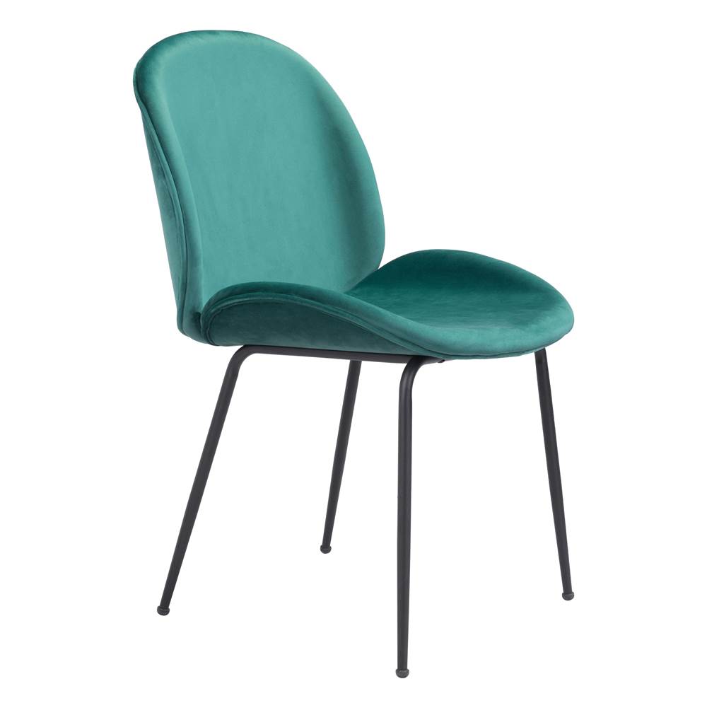 Zuo Miles Dining Chair (Set of 2) Green