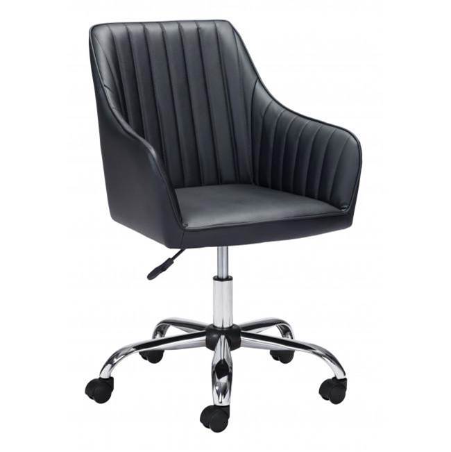 Zuo Curator Office Chair Black