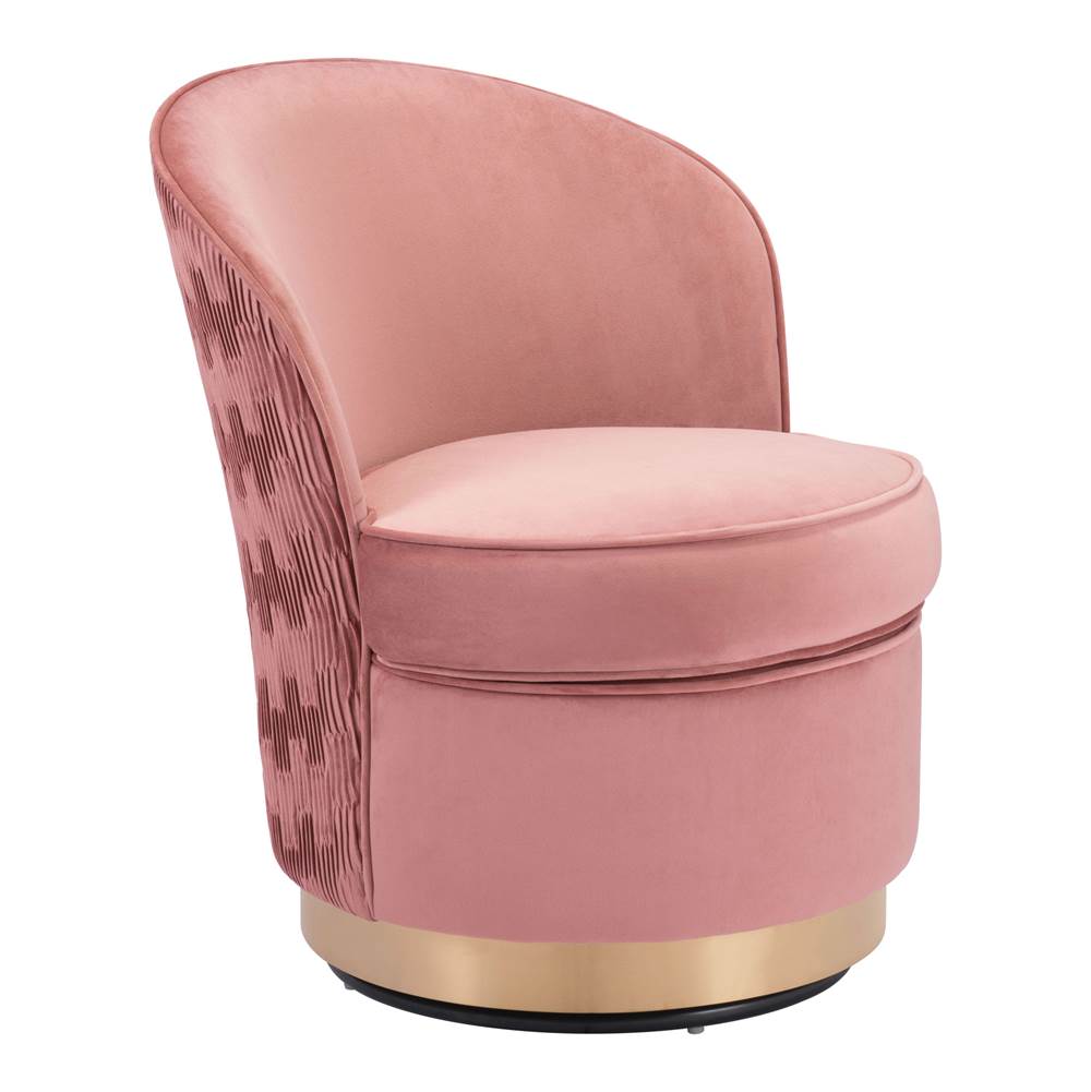 Zuo Zelda Accent Chair Pink