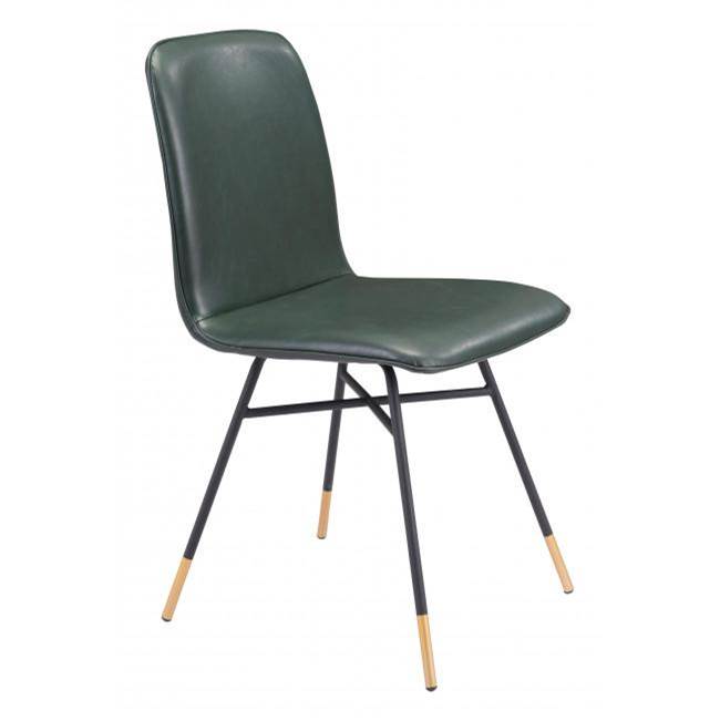 Zuo Var Dining Chair (Set of 2) Green